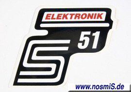 Folie rot S 51 Elektronik