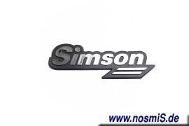 Simson - Plakette auf Motorabdeckung SR50/1 X -Roller