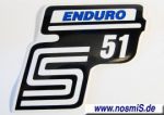 Folie blau S 51 Enduro